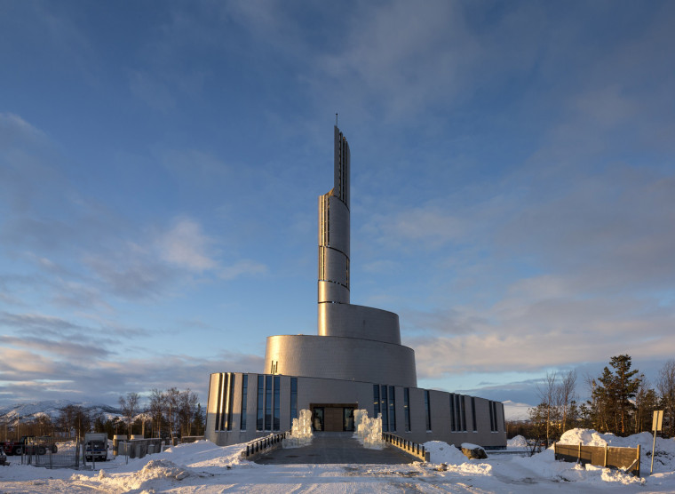 杭州美丽洲教堂资料下载-挪威北极光之教堂