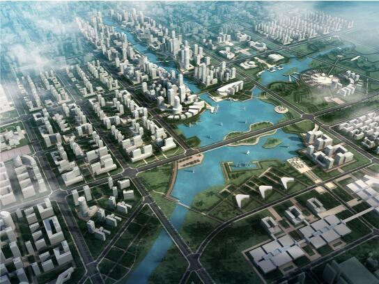 国外沿海岛屿城市设计方案资料下载-[河北]邯郸东部新区城市设计方案文本