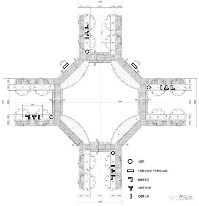 万科住宅内的道路设计，标准和施工做法，都是经验呀！！_16