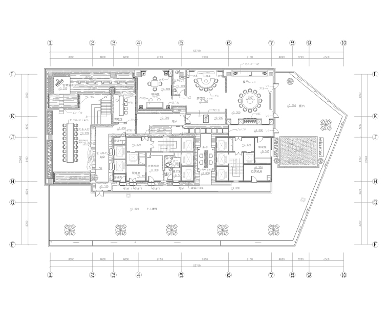 装修工程专项资料下载-[内蒙古]鄂尔多斯金融广场茶会所室内装修工程设计施工图+设计方案