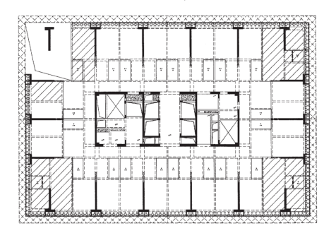 保利国际广场平面图资料下载-横琴保利国际框架核心筒结构设计论文