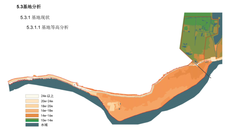 [山东]滨州狮子刘片区及黄河古村风情带文化旅游规划设计 C-6 基底分析