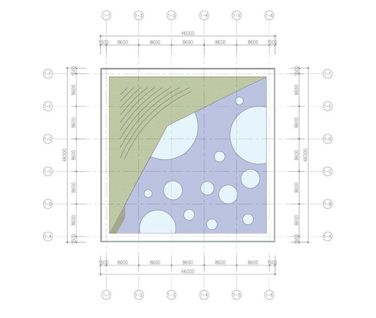 [浙江]超高层现代风格多样花空间办公楼建筑设计方案文本-超高层现代风格多样花空间办公楼建筑平面图