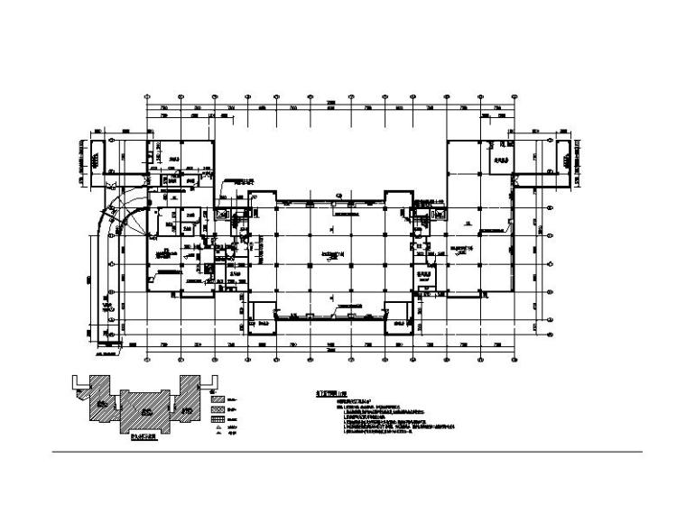 [福建]三层欧式风格风情俱乐部会所建筑施工图-三层欧式风格风情俱乐部会所建筑首层平面图