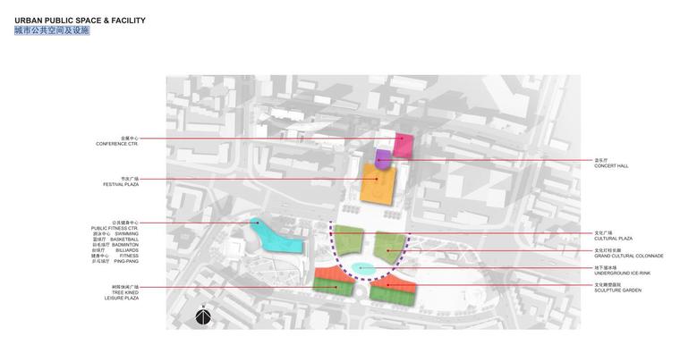 [广东]某广场商业建筑项目总体概念方案文本（PDF+104）-城市公共空间及设施