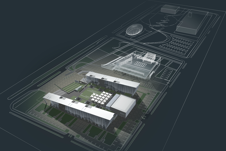 [广东]南海文化艺术中心建筑设计方案（CAD+文本)-屏幕快照 2018-11-14 上午11.04.29