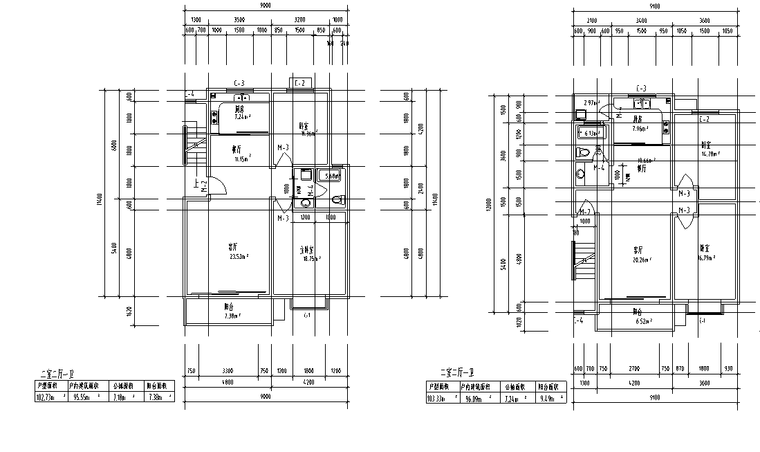 室内方案户型资料下载-70种80至250平米室内户型方案设计图集（70张）