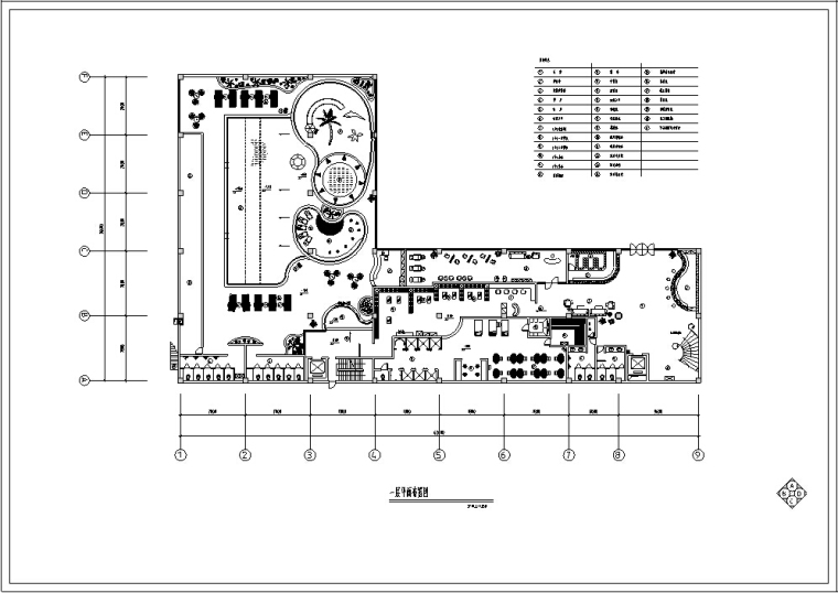 50套文体娱乐类建筑设计方案-洗浴中心设计图2