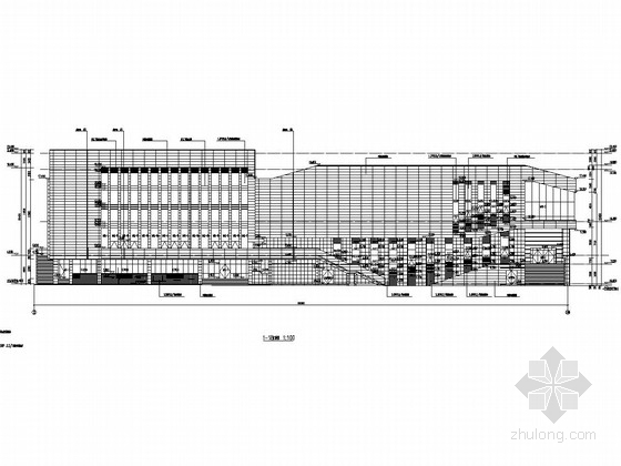 15层房屋基础图资料下载-[长沙]两层框架结构中学综合馆结构施工图（含详细建筑图）