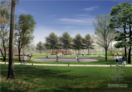 [武威]新兴经济开发区“入户花园”生态休闲主题公园景观规划设计方-效果图