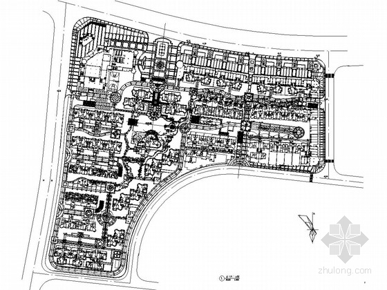小住宅全套CAD资料下载-[长沙]高档住宅区景观工程全套施工图（附报价及工程量清单）