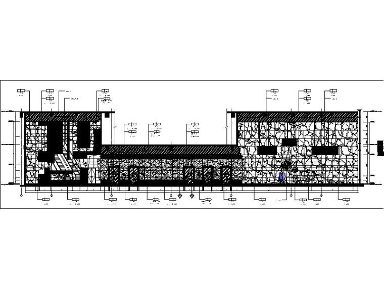 [惠州]5星级酒店设计施工图（含效果图，手绘图，软装方案）-[惠州]某5星级酒店公共区域设计立面图