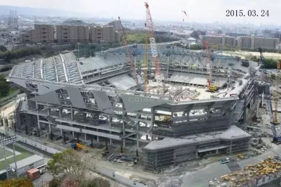 装配式建筑的优势！看看大阪钢巴足球场的建造_36
