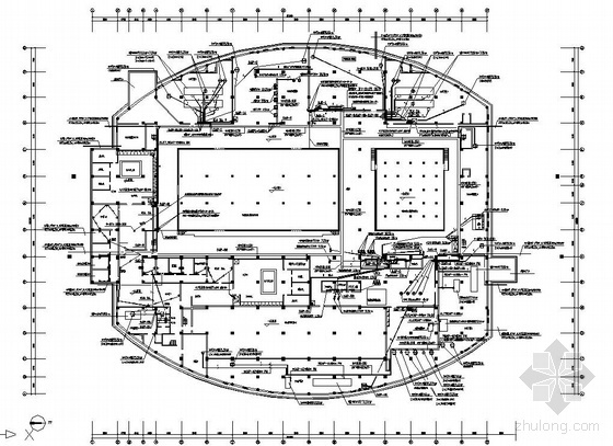 游泳馆设备施工图资料下载-山东某跳水游泳馆强电及弱电施工图