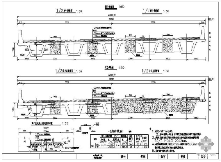 高速护栏设计图资料下载-某高速公路小箱梁设计图