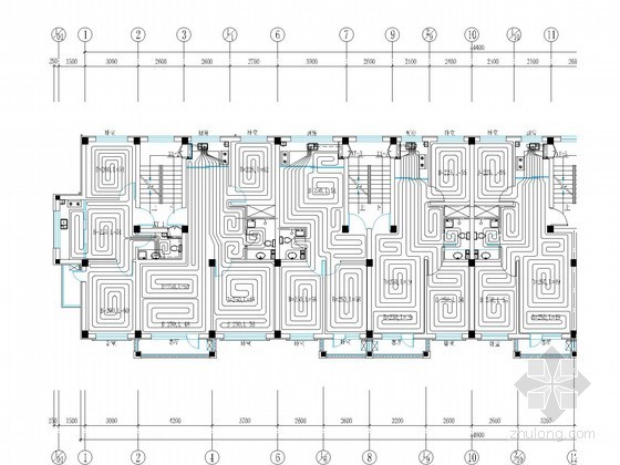 27层多层住宅资料下载-[辽宁]多层住宅楼地热辐射采暖系统设计施工图