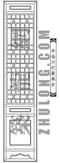 中式门门su资料下载-中式门6