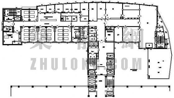 住院部建筑平面设计资料下载-某医院住院部建筑平面设计方案