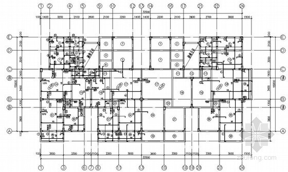 住宅框架结构设计图资料下载-六层框架结构住宅结构施工图