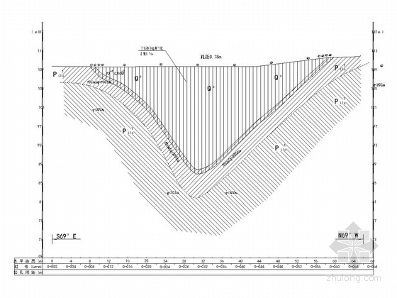 大坝施工平面布置图资料下载-[湖南]水库大坝除险加固工程施工图