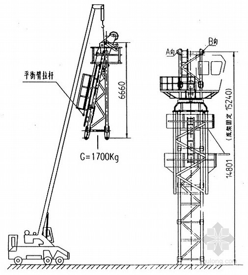 某建筑工程塔吊装拆施工方案（自升式、QTZ63）- 