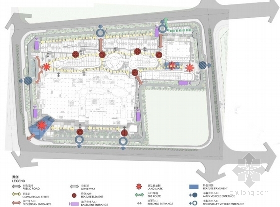 [福建]大型商业综合体建筑设计方案文本-分析图