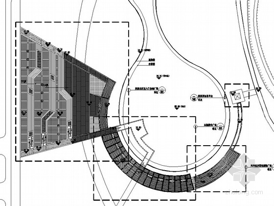 公园花瓣入口广场的设计资料下载-公园入口广场园林景观工程施工图