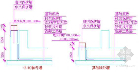 涂料防水层检验批验收记录填写资料下载-海南省某政府办公楼地下防水层施工技术交底