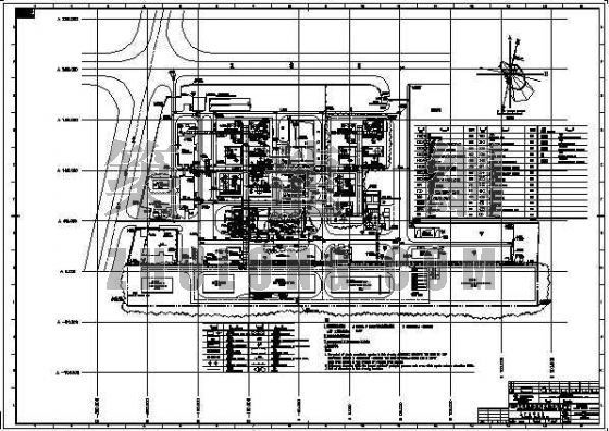 工厂改建规划文本资料下载-某化工厂规划图