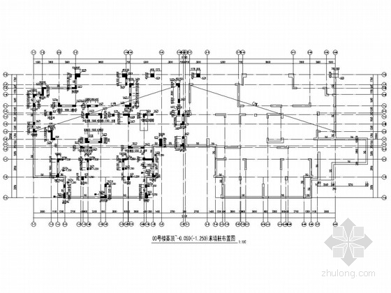 6层剪力墙结构居民楼资料下载-[成都]14层剪力墙结构高层住宅结构图