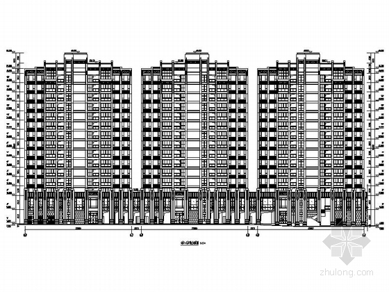 某二十八层商住楼建筑设计方案图-图5