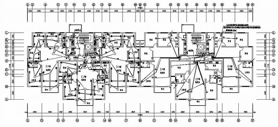 11层住宅楼低压系统图资料下载-某11层住宅楼电气图纸