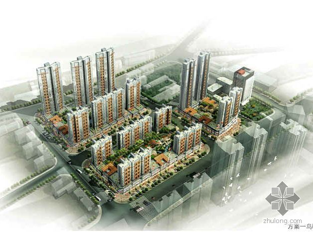 [大连]北京街某公园及住宅区总体规划及建筑景观设计分析- 