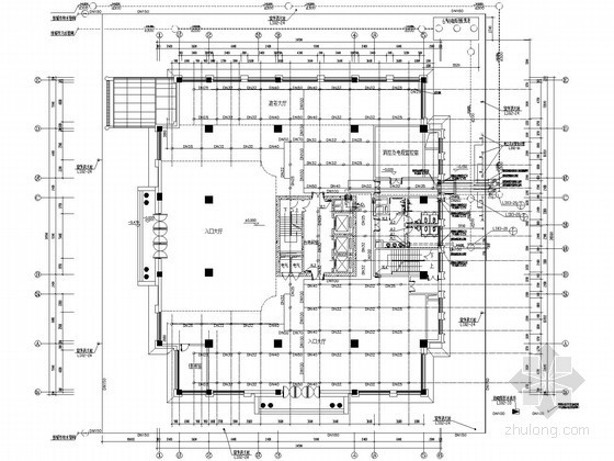 高层办公楼消防图纸资料下载-高层综合办公楼给排水及消防施工图