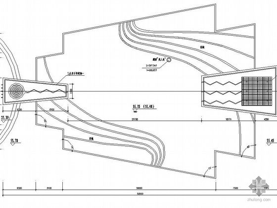 花池台阶结构资料下载-湖南省某县城广场景观设计施工图