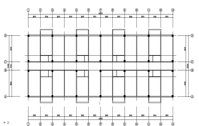 木结构框架计算书资料下载-6层框架结构学生公寓毕业设计计算书