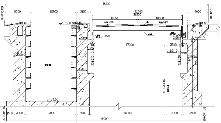 水利发电厂钢结构工程施工图（CAD，4张）_2