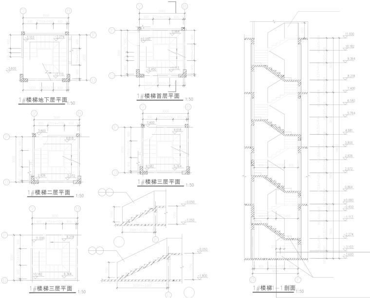 3层独栋欧式风格别墅建筑设计（包含CAD）-屏幕快照 2019-01-07 下午4.05.16