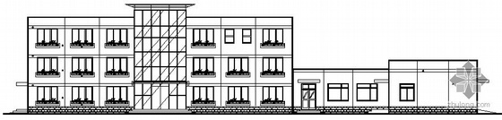 三层小办公室资料下载-某市贸易公司三层办公楼建筑施工图