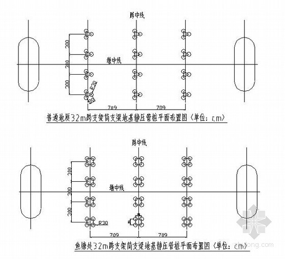 现浇梁支架落架体系资料下载-高速铁路特大桥简支箱梁支架现浇施工方案(钢管贝雷梁支架)