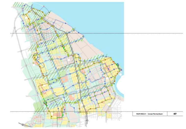 射击中心概念性建筑设计资料下载-[上海]绿色步道概念性规划设计