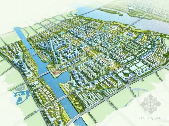 扬州办公空间设计资料下载-[江苏]城市综合体规划及单体设计方案文本
