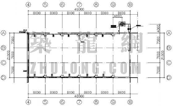 钢结构小型烘干厂房设计图资料下载-某小型厂房空调设计图