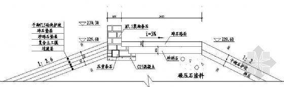 框剪结构施工设计图资料下载-某土坝施工设计图