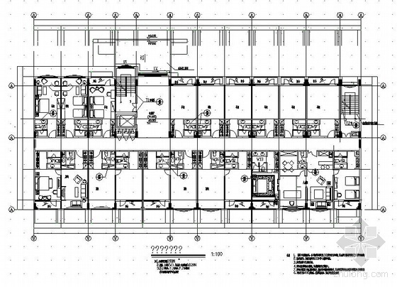 济宁地税局办公楼施工图资料下载-某地税局给排水施工图