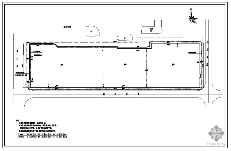 4米基坑支护图纸资料下载-惠州某工程基坑支护图纸