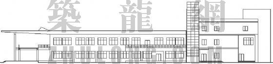 建筑设计方案彩平资料下载-某食堂建筑设计方案