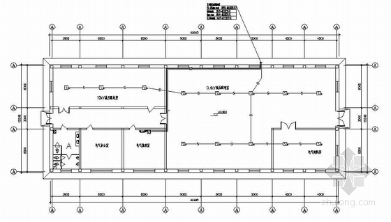 某锅炉房设计cad图资料下载-黑龙江某锅炉房电气设计图