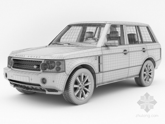 路虎SUV汽车3d模型下载-路虎SUV汽车3d模型 