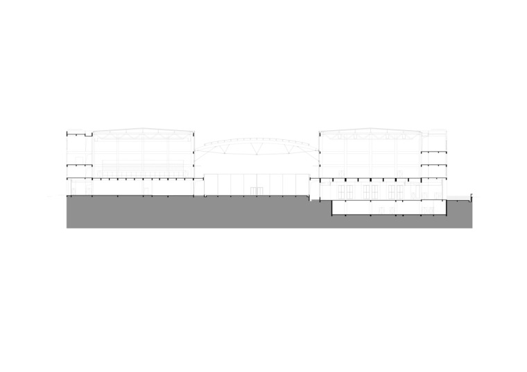 海宁浙江大学国际联合学院综合体育馆-Drawing010_Section_Plan